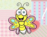 Mariposa sonriente