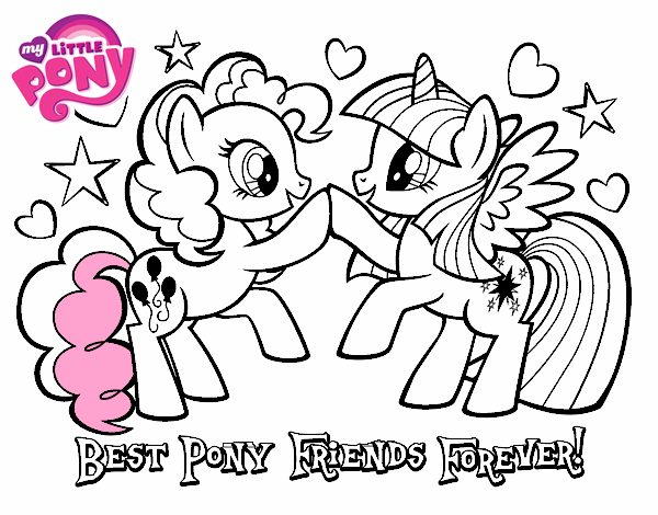 Mejores Pony Amigas para siempre