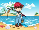 Niño pescador