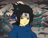 Sasuke enfadado