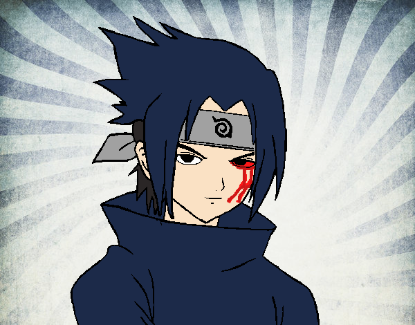 Sasuke enfadado