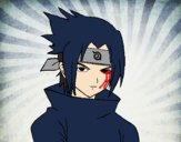 Sasuke enfadado