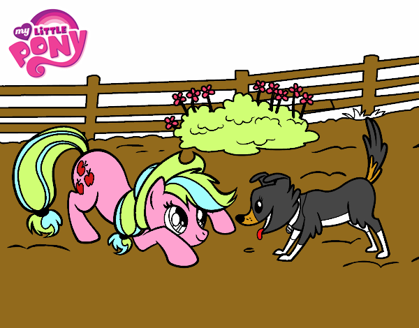 Applejack y Winona