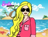 Barbie con gafas de sol