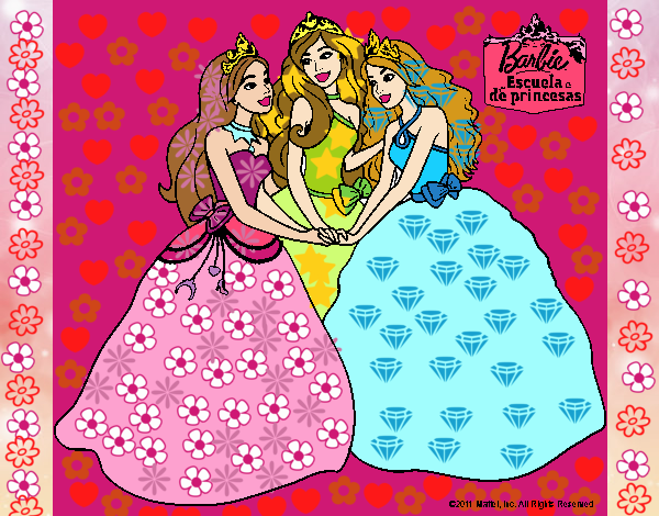 Barbie y sus amigas princesas