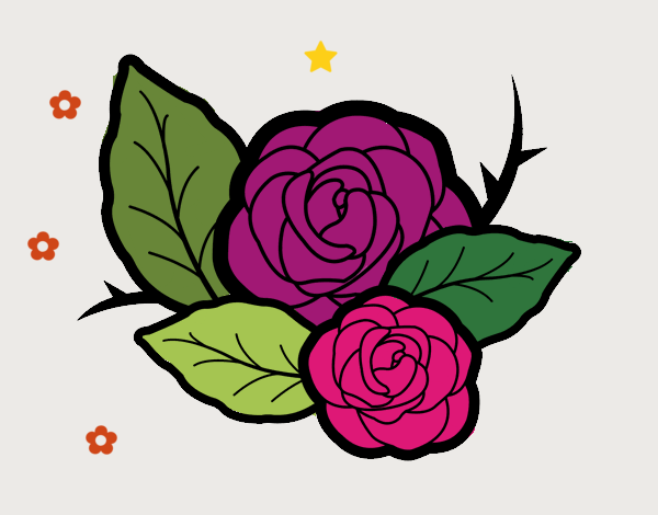 Dos rosas