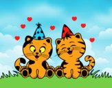 Gatos de cumpleaños