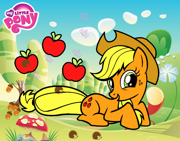 Applejack y sus manzanas