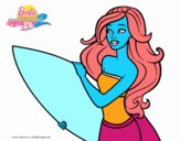 Barbie va a surfear