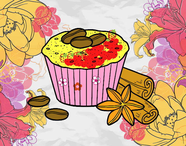 Cupcake de café