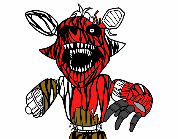 Foxy terrorífico de Five Nights at Freddy's