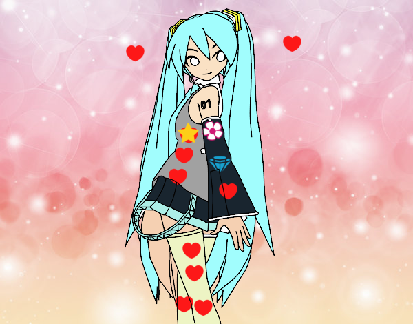 Hatsune Miku vocaloid