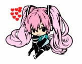 Miku Chibi vocaloid