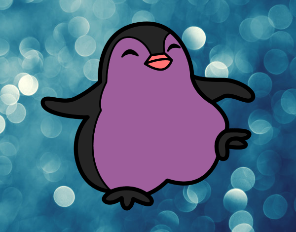 Pingüino bailando