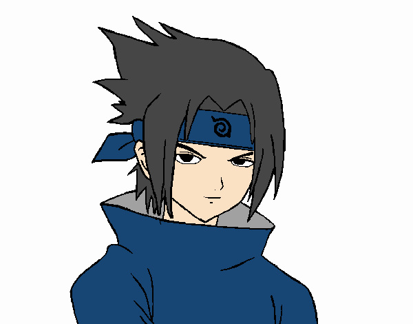 Sasuke enfadado