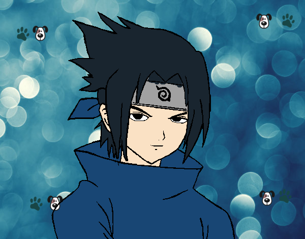 Sasuke enfadado