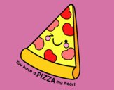 You have a pizza my heart