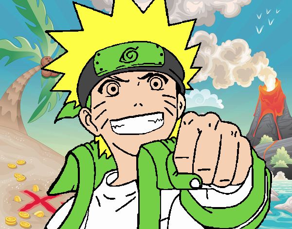 Naruto alegre