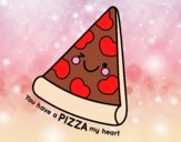 You have a pizza my heart