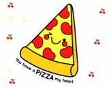 You have a pizza my heart