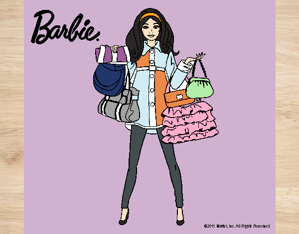 Barbie de compras