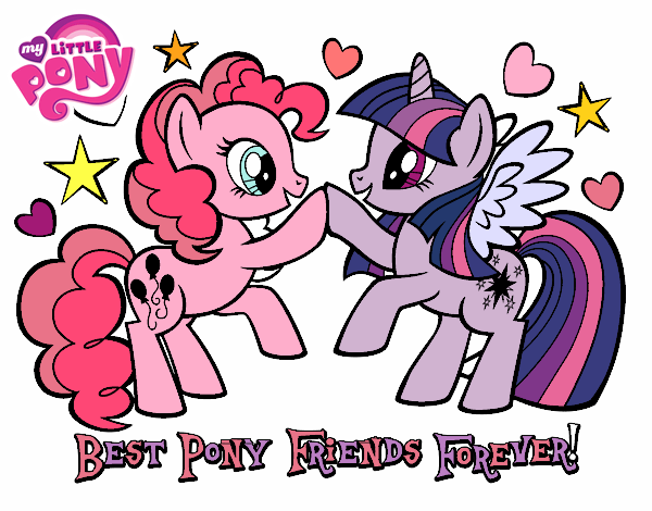 Mejores Pony Amigas para siempre