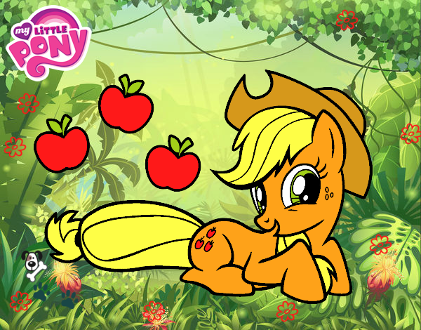 Applejack y sus manzanas