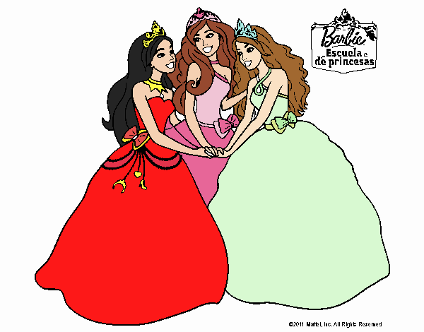 Barbie y sus amigas princesas