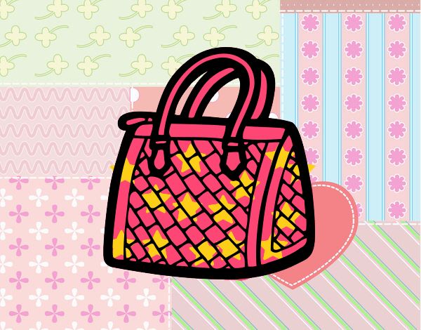 Bolso con textura