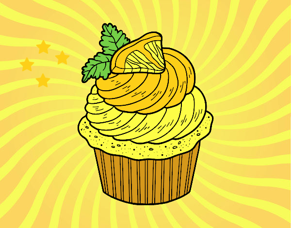 Cupcake de limón