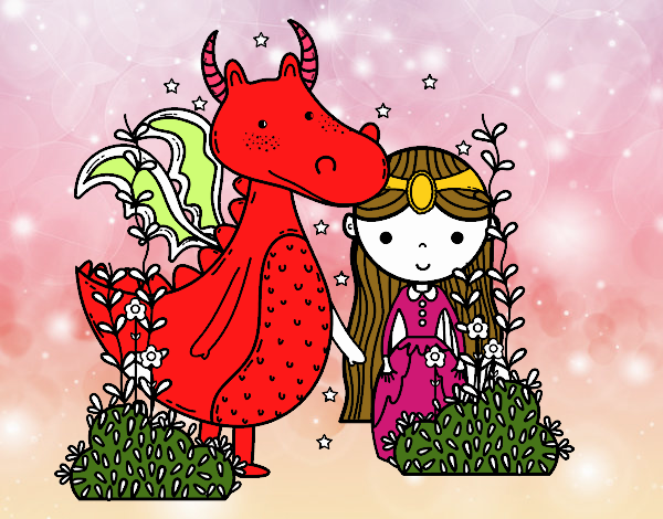 la prinsesa y el dragon