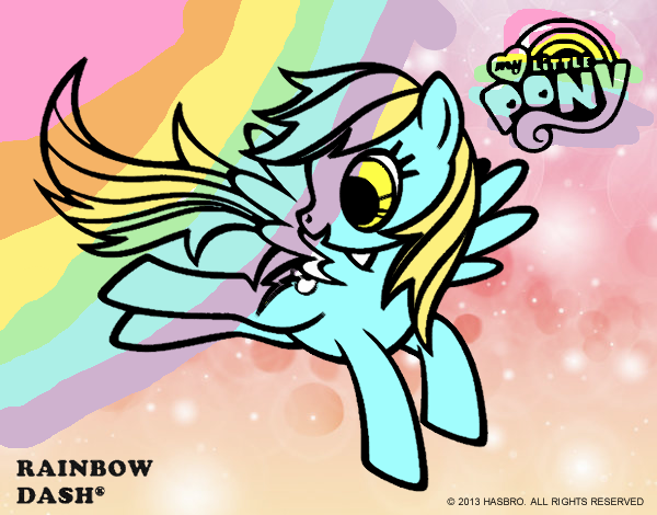 rainbow dash history