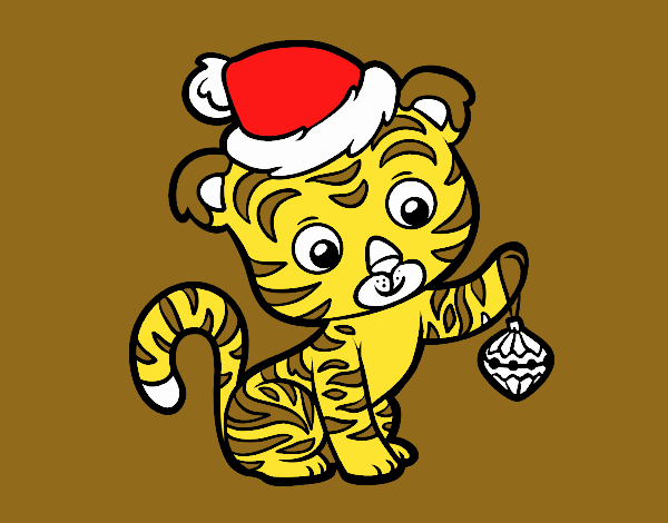 Tigre navideño