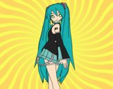 Hatsune Miku vocaloid