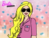 Barbie con gafas de sol