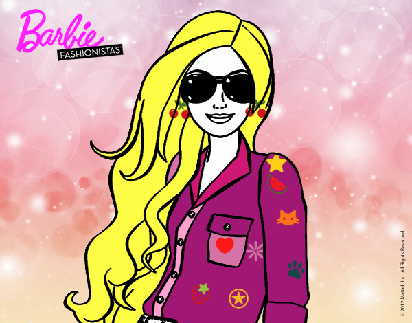 Barbie con gafas de sol