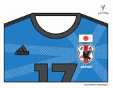 Camiseta del mundial de fútbol 2014 de Japón