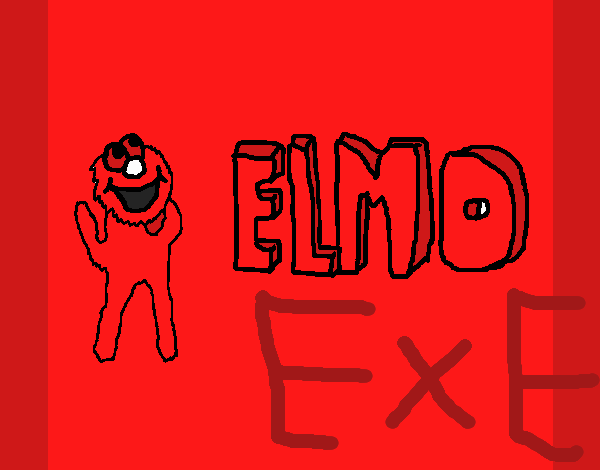 Dibujo de Elmo 1 pintado por en  el día 07-09-22 a las 22:43:33.  Imprime, pinta o colorea tus propios dibujos!