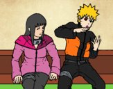 Hinata y Naruto