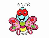 Mariposa sonriente