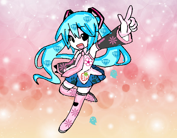 Miku vocaloid