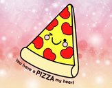 You have a pizza my heart