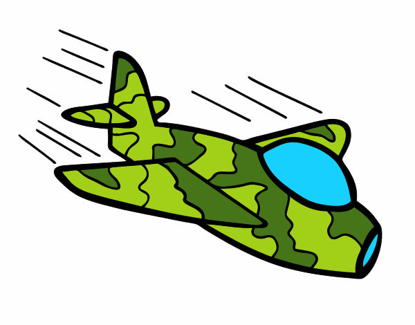 Avión de camuflaje