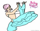 Barbie y su vestido de ballet