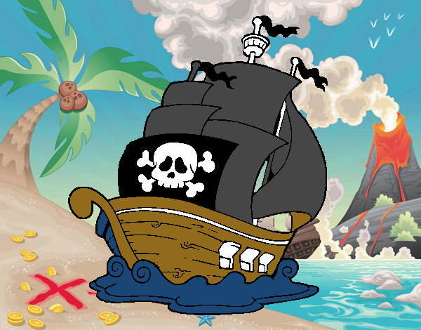 Barco de piratas