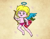 Cupido con su arco mágico