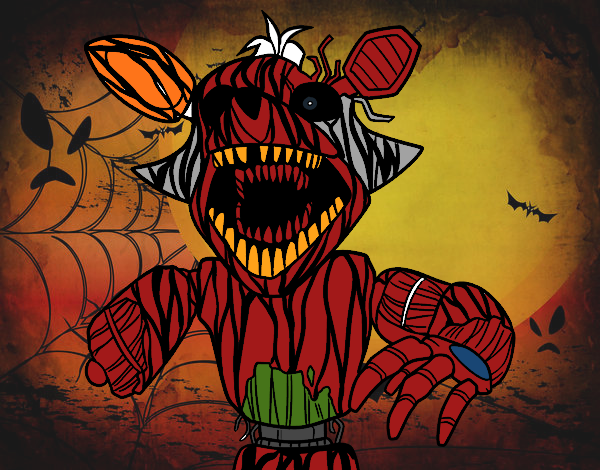 Foxy terrorífico de Five Nights at Freddy's