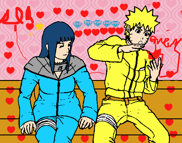 Hinata y Naruto