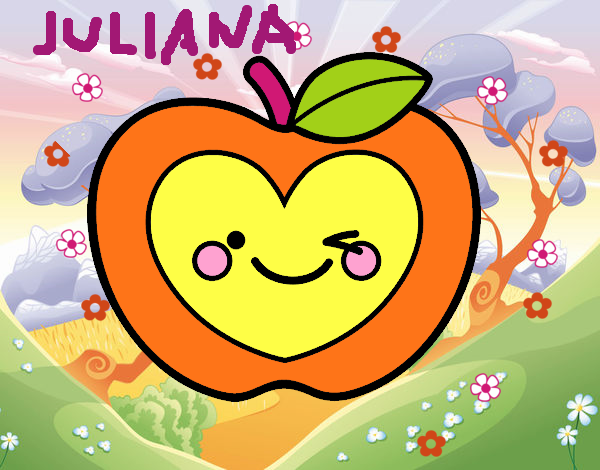 Manzana corazón