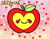 Manzana corazón